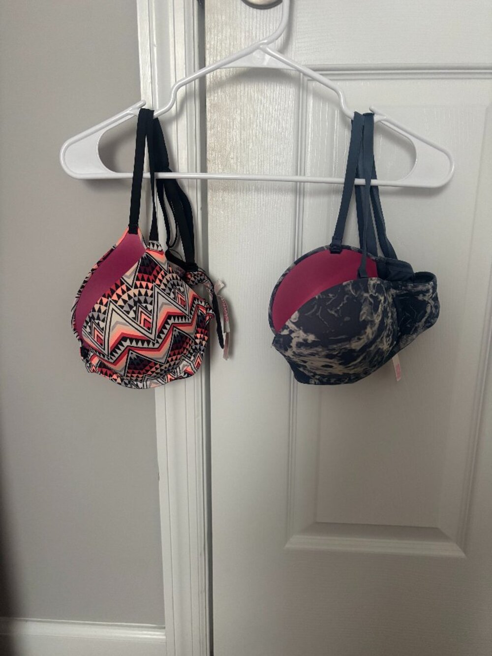 2 Pink Push Up Bra